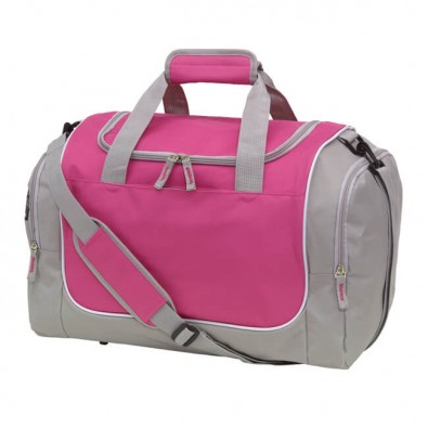 Sport-Reisetasche Activity Grau/Pink
