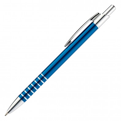 Metall-Kugelschreiber Warschau, Blau Metall-Kugelschreiber Warschau, Blau