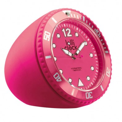 Tischuhr Style Magenta