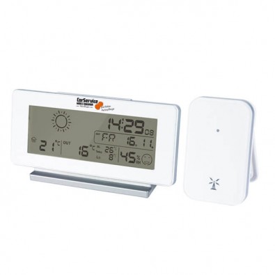 Funk-Alarmuhr mit Wetterstation