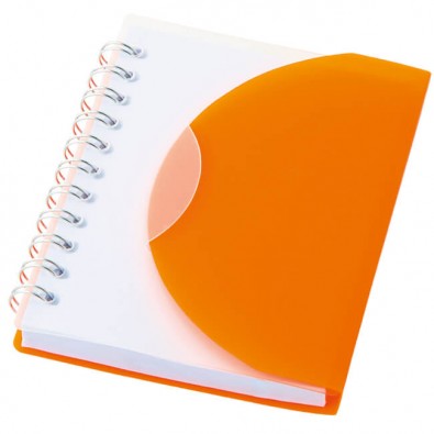Spiral-Notizblock Pad Orange