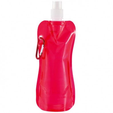 Faltbare Wasserflasche Rot