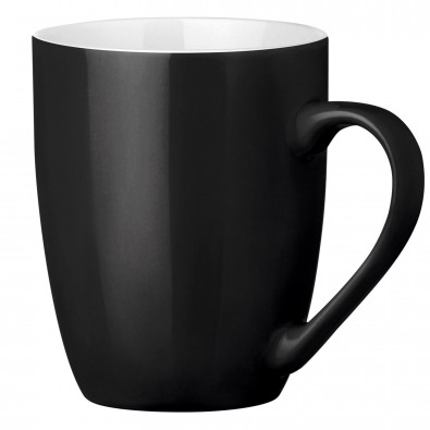 Tasse Gloria, Schwarz/Weiß Tasse Gloria, Schwarz/Weiß