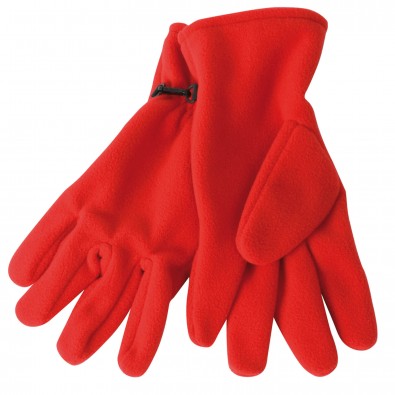 Microfleece-Handschuhe, Rot, S/M Microfleece-Handschuhe, Rot, S/M