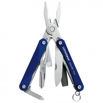 Leatherman® Multi-Tool Squirt PS4, Blau Leatherman® Multi-Tool Squirt PS4, Blau