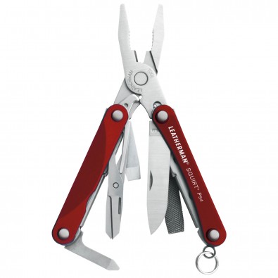 Leatherman® Multi-Tool Squirt PS4, Rot Leatherman® Multi-Tool Squirt PS4, Rot