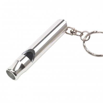 Schlüsselanhänger Flute Silber