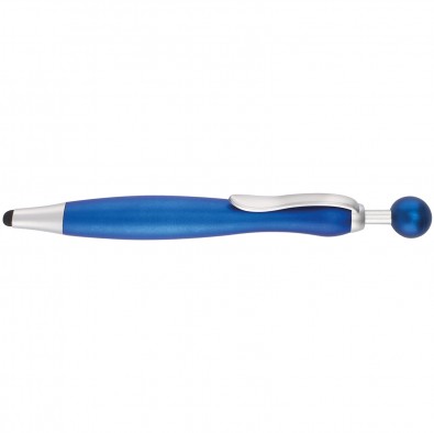 Touch-Pen Kugelschreiber Ball Blau/Metallic
