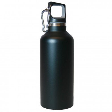 Vakuum-Isolierflasche Bottle Schwarz-Matt