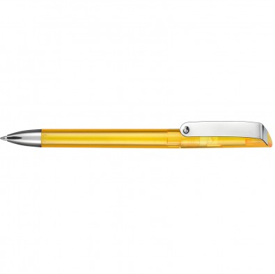Drehkugelschreiber Glossy, Gelb/Transparent Drehkugelschreiber Glossy, Gelb/Transparent
