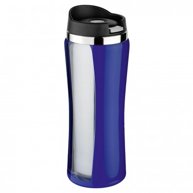 Original Isosteel® Trinkbecher Colorline, 0,4 l Blau/Silber Original Isosteel® Trinkbecher Colorline, 0,4 l Blau/Silber