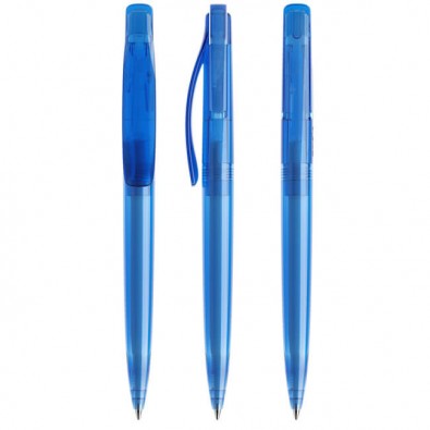 Prodir® Druckkugelschreiber DS 2 ohne Metallspitze, Himmelblau Transp. Prodir® Druckkugelschreiber DS 2 ohne Metallspitze, Himmelblau Transp.