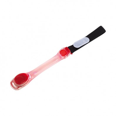 Oberarm Blinklicht Rot Transparent