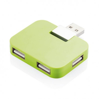Reise-USB Hub Grün