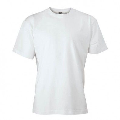Original James & Nicolson Basic T-Shirt Weiß | L