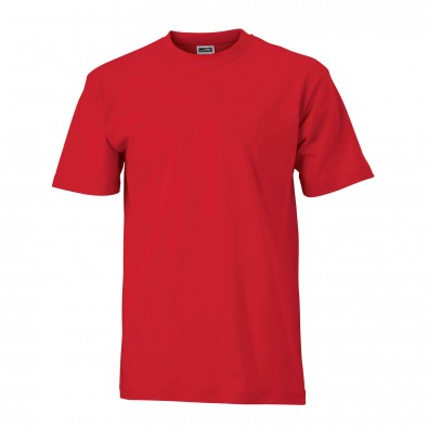 Original James Nicolson Basic T-Shirt, Rot, M Original James Nicolson Basic T-Shirt, Rot, M