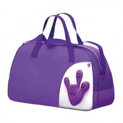 Sporttasche Smile-Hand, Lila Sporttasche Smile-Hand, Lila