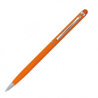 Touch-Metall-Kugelschreiber Orange