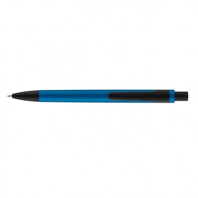 Metall-Kugelschreiber Blau-Metallic