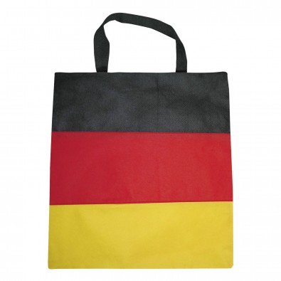 Vliestasche Textile mit kurzen Henkeln
