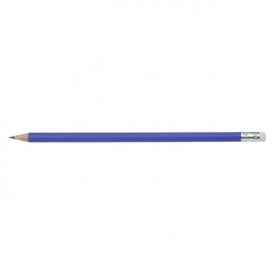 Bleistift Colore mit Radiergummi, Blau-Matt Bleistift Colore mit Radiergummi, Blau-Matt