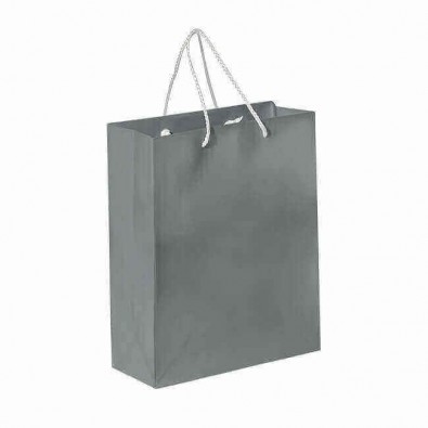 Papiertasche Paper Grau
