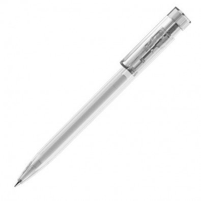 Kugelschreiber Liberty Clear Weiß