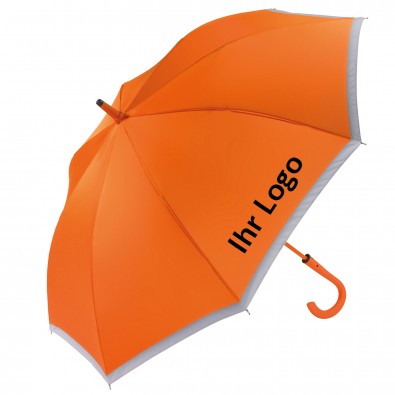 Reflektor-Stockschirm Safety, Orange Reflektor-Stockschirm Safety, Orange