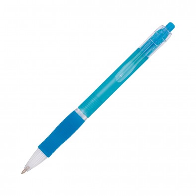 Kugelschreiber Atlantis Hellblau/Frosted Kugelschreiber Atlantis Hellblau/Frosted