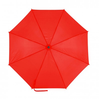 Fiberglas Automatikschirm Carbon-Style, Rot Fiberglas Automatikschirm Carbon-Style, Rot