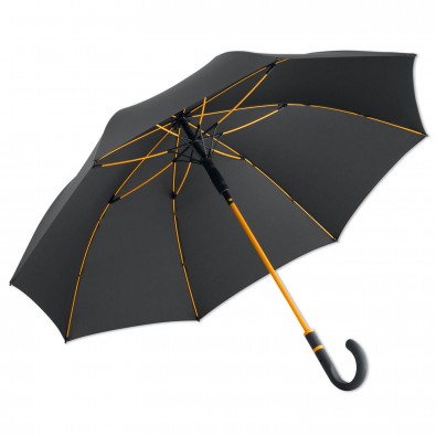 Fare® Automatik-Stockschirm Windproof, Anthrazit-Orange Fare® Automatik-Stockschirm Windproof, Anthrazit-Orange
