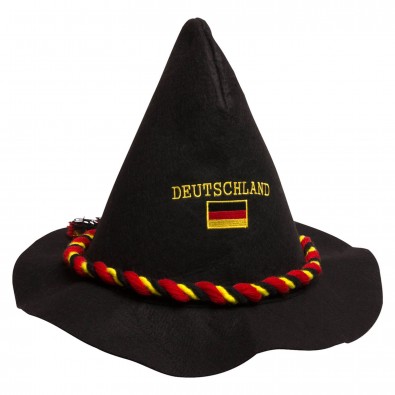Filzhut Deutschland, schwarz Filzhut Deutschland, schwarz