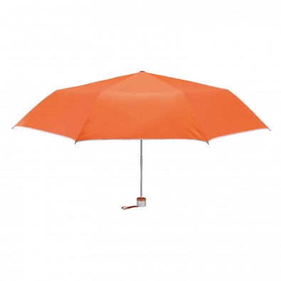 Taschenschirm Easy, Orange/Silber Taschenschirm Easy, Orange/Silber