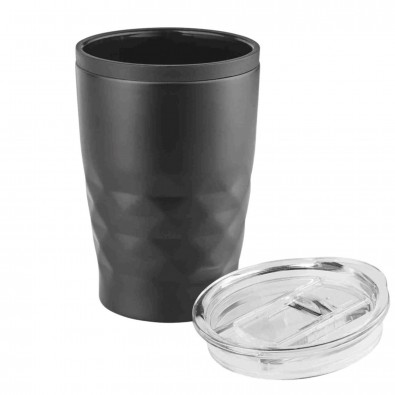 Thermobecher Diamant, Schwarz Thermobecher Diamant, Schwarz