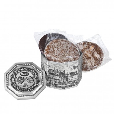 Lebkuchen Seim Silberdose Lebkuchen Seim Silberdose