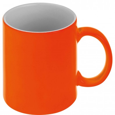 Fototasse Neon mit Digitaldruck Neonorange Fototasse Neon mit Digitaldruck Neonorange