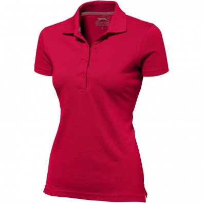 Original Slazenger Damen Polo-Shirt Advantage Red | S
