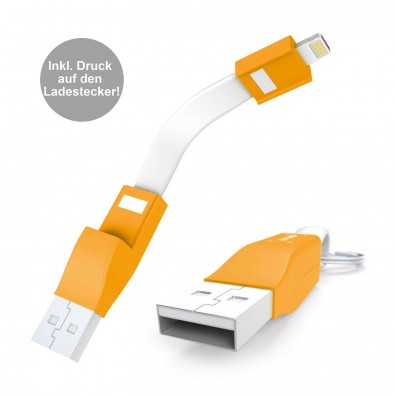 Ladekabel 2in1 ZWEINS® PLUS Orange Crush, Orange Crush (Pantone 137 C) Ladekabel 2in1 ZWEINS® PLUS Orange Crush, Orange Crush (Pantone 137 C)