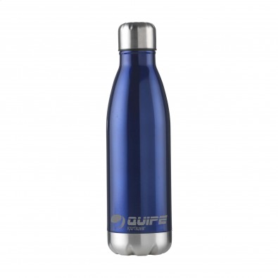 Edelstahl Trinkflasche Design 500ml Blau Edelstahl Trinkflasche Design 500ml Blau
