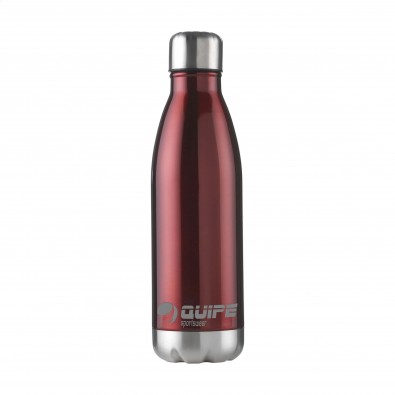 Edelstahl Trinkflasche Design 500ml, Rot Edelstahl Trinkflasche Design 500ml, Rot