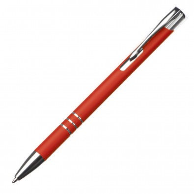 Metall-Kugelschreiber New Jersey, Rot Metall-Kugelschreiber New Jersey, Rot