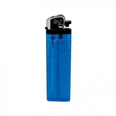 Feuerzeug Burn Blau-Transparent