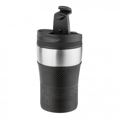 Thermobecher Voila Schwarz/Schwarz