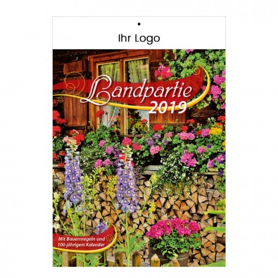 Bildwandkalender Landpartie