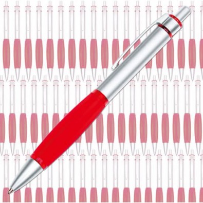 Werbe-Set: 300 Druckkugelschreiber Colour Grip, Rot Werbe-Set: 300 Druckkugelschreiber Colour Grip, Rot