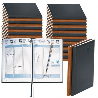 Werbe-Set: 50 Terminax Kalender mit Bedruckung Schwarz Werbe-Set: 50 Terminax Kalender mit Bedruckung Schwarz