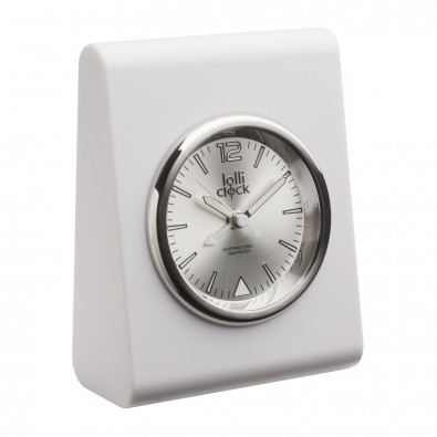 Alarmuhr LOLLICLOCK-ALARM, weiß Alarmuhr LOLLICLOCK-ALARM, weiß
