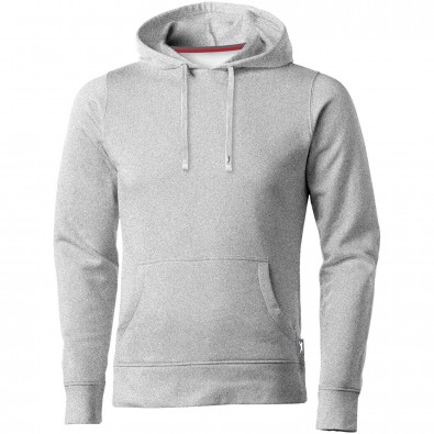 Alley Kapuzensweat, grau meliert, L Alley Kapuzensweat, grau meliert, L