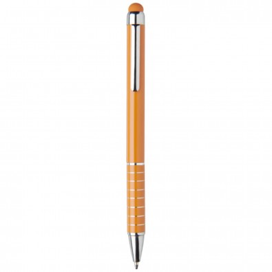 Aluminium glasierter Kugelschreiber, orange Aluminium glasierter Kugelschreiber, orange
