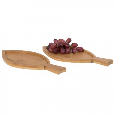 Anna 2-teiliges Bambus Amuse-Bouche Set Anna 2-teiliges Bambus Amuse-Bouche Set